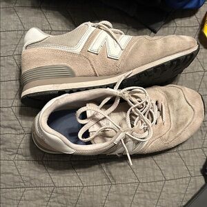 New Balance Men's Light Tan Athletic Shoes